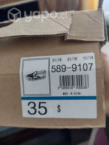 Zapatillas de Mezclilla Bordadas con Plataforma - Imagen 3