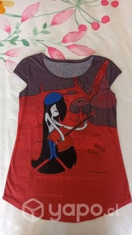 Polera Hora de Aventura/Marceline