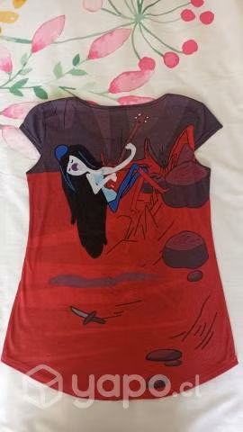 Polera Hora de Aventura/Marceline
