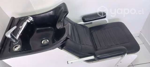 Sillas de barbería y lavapelos