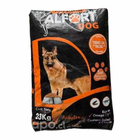 Alimento perro marca Alfort 23kg
