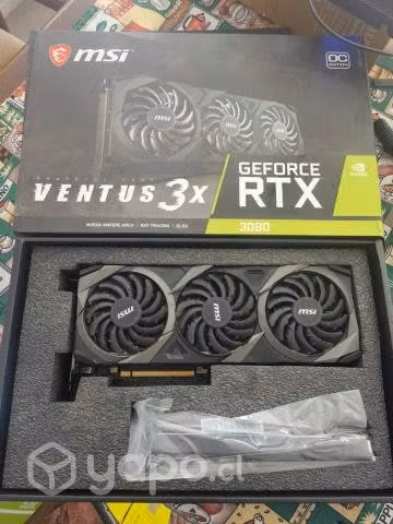 RTX 3080 msi Ventus 3x