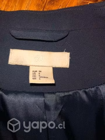 Blazer H&M azul marino - Imagen 3
