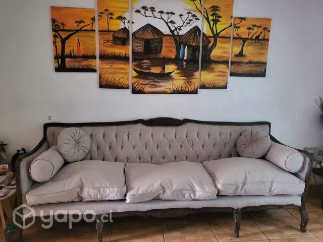 Sofa lino - Imagen 2
