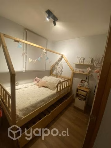 Cama casa nido montesori nueva