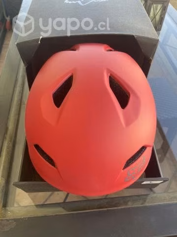 Casco Bicicleta Flight Sport Rojo Fox