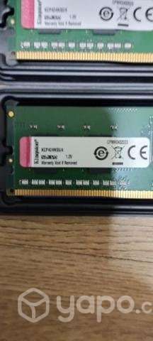 RAM Kingston 8 GB (2x4) DDR4 DIMM 2400 MHZ - Imagen 3