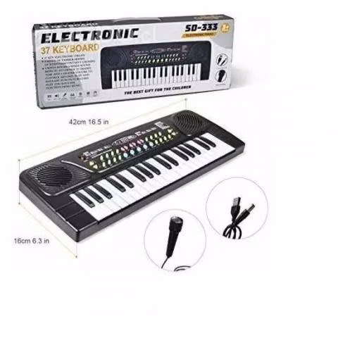 Teclado Piano Electronico 37 Teclas Con Microfono