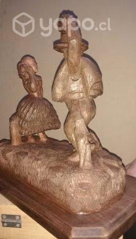 Arte eterno / Escultura Folclórica Original