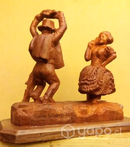 Arte eterno / Escultura Folclórica Original