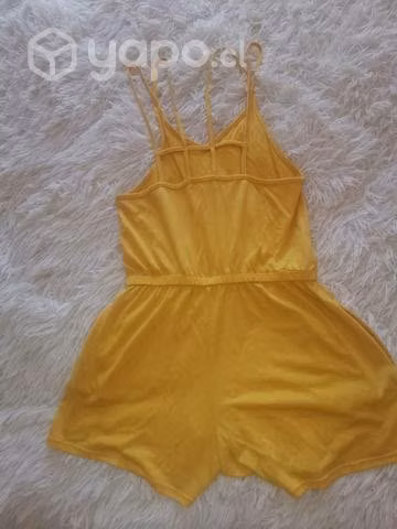Enterito amarillo talla xxs marca POLEMIC - Imagen 2