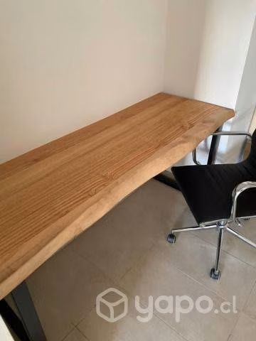 mesa de escritorio estilo industrial - Imagen 2