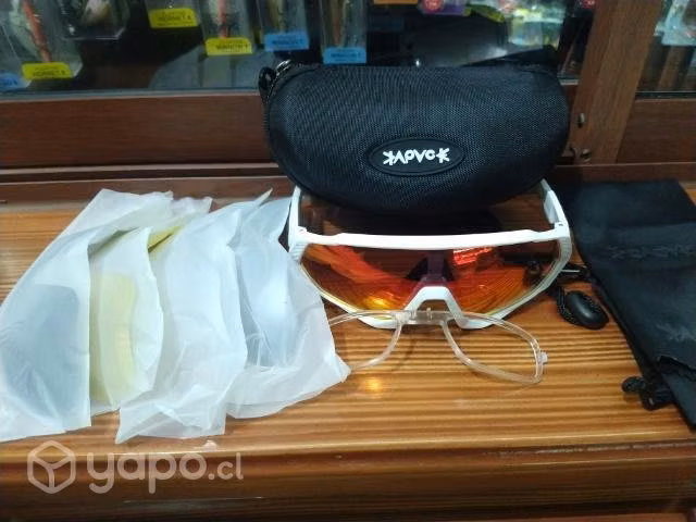 Gafas polarizadas blancas mujer ciclismo