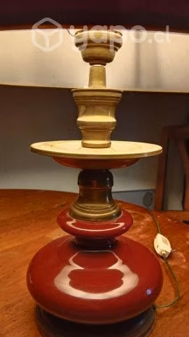 Lámpara antigua elegante aplicación bronce