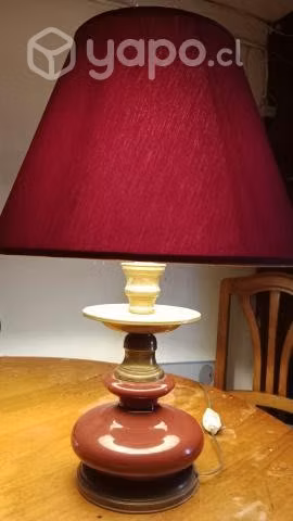 Lámpara antigua elegante aplicación bronce