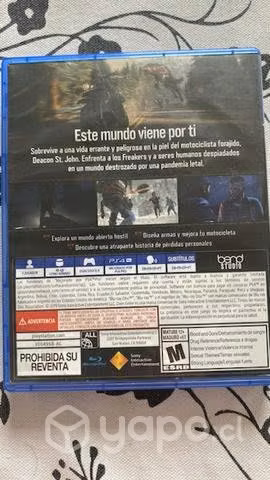 Red dead II y days gone