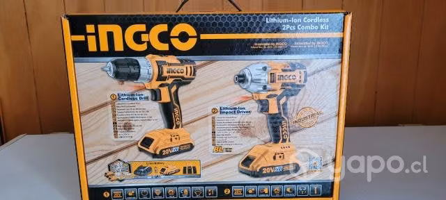 Kit Atornillador De impacto y taladro atornillador