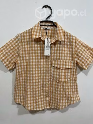 Blusa manga corta Nueva Corona