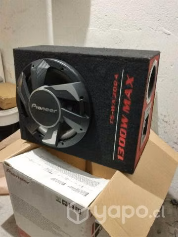 Bajo Subwoofer Pioneer 12" preamplificado 1300w