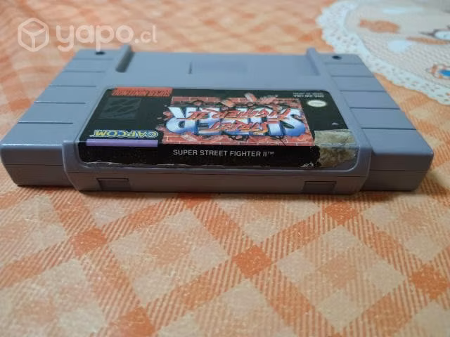 J118: juego snes super street fighter ii