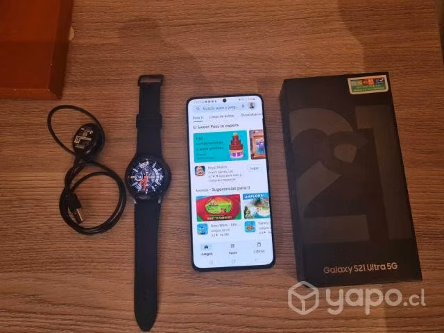 Samsung Galaxy S21 Ultra 256GB + Galaxy Watch4 C