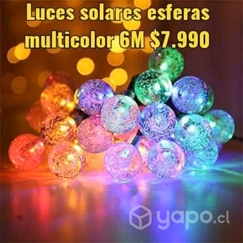Luces solares guirnalda varios modelos