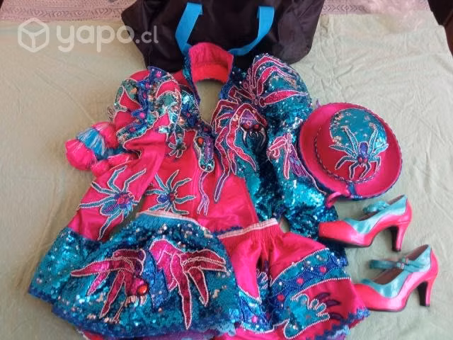 Trajes caporales/sayas para hombre y muje