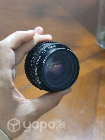Pentax K1000 con 2 lentes (DETALLE) - Imagen 5