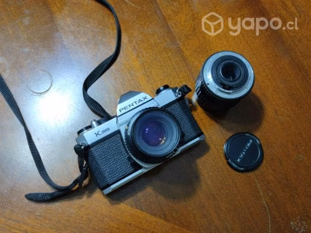 Pentax K1000 con 2 lentes (DETALLE) - Imagen 4