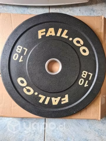 Discos bumper 10 y 15lb