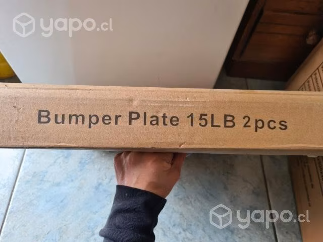 Discos bumper 10 y 15lb - Imagen 3