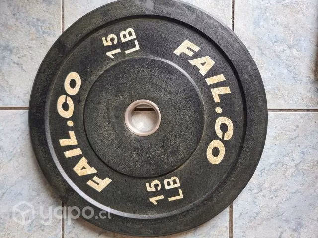 Discos bumper 10 y 15lb - Imagen 2