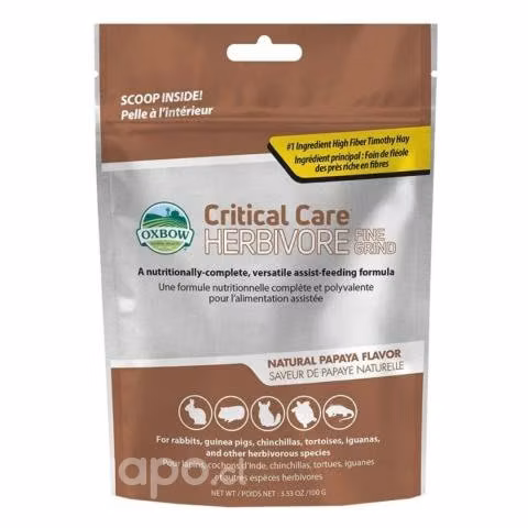 Oxbow Critical Care Fine Grind 100 Grs Hervivoros