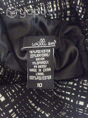 Vestido Mujer Marca Willi Smith Forro Interior T - Imagen 6