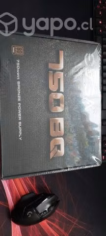 Fuente de Poder EVGA 750 BQ 80 Plus Bronc