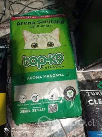 Arena para gatos