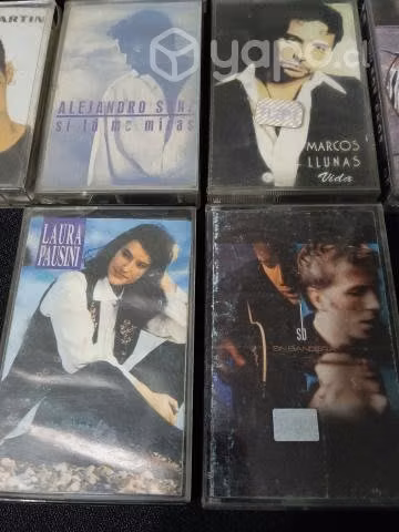 Cassettes artistas latinos