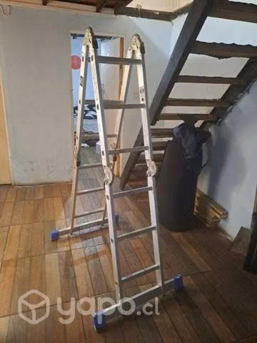Escalera 12 peldaños extensible max 4mts - Imagen 2