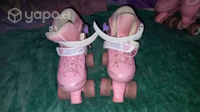 Patines Rosadas 27 a 30 (ajustable)