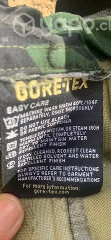 Tenida woodland goretex