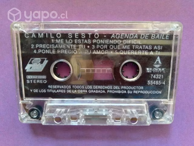 Camilo sesto " agenda de baile "