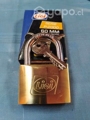 Candados Lioi 60 MM Bronce