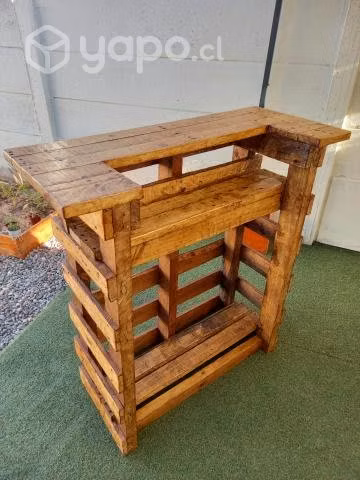 Bar de madera rustico - Imagen 2