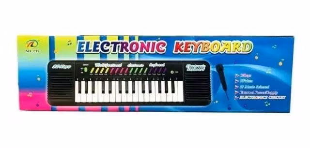 Teclado Musical Electrónico Infantil Con Micrófono