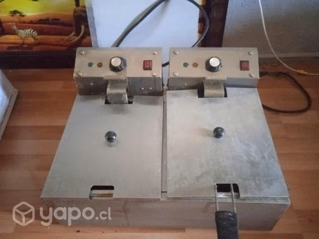 Arrocera industrial y freidora electrica