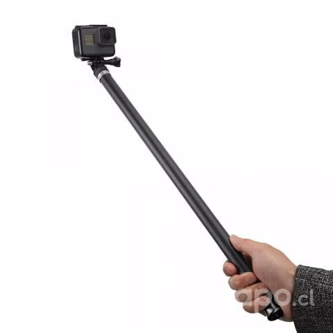 Bastón Selfie 2.7M de fibra de carbono para Gopro
