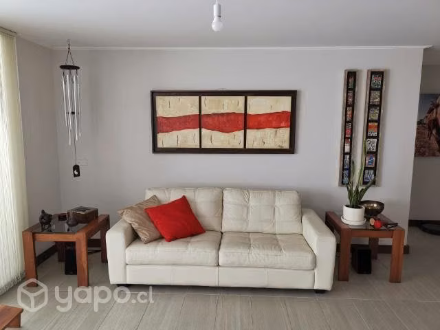 Cuadro triple A. Oliver 170 x 74 cm marco madera