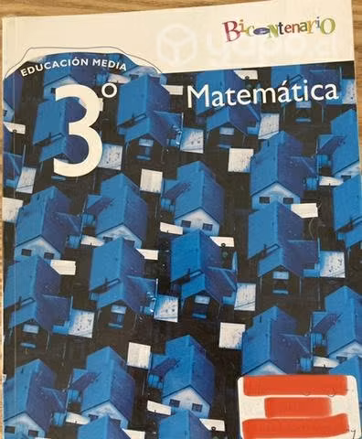 Matemática 3ero. Medio- Santillana Bicentenario