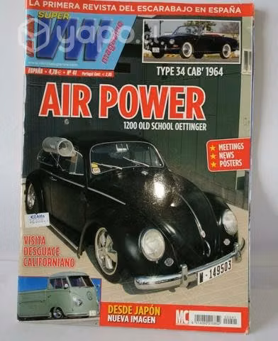 Revista española Air POWER ESPECIAL DE AUTOS