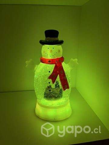 Mono de nieve con luces - Imagen 2